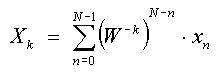 Alternative DFT equation
